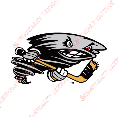 Cincinnati Cyclones Customize Temporary Tattoos Stickers NO.9235